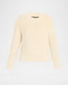 Kobi Halperin Thomas Fuzzy Crewneck Sweater In Neutral
