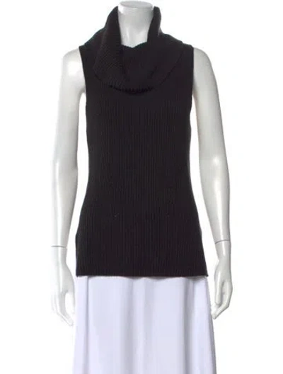 Pre-owned Kobi Halperin Turtleneck Sweater In Black