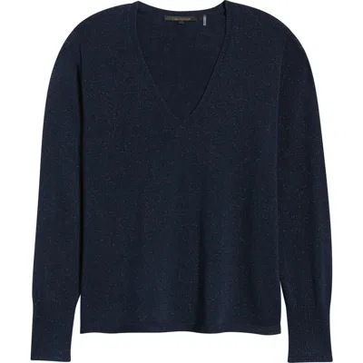 Kobi Halperin Vinny V-neck Sweater In Blue