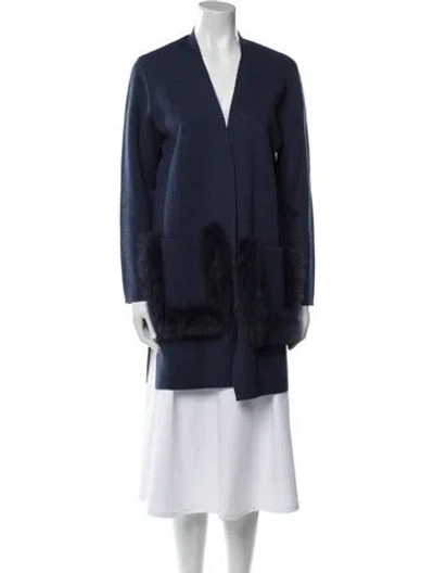 Pre-owned Kobi Halperin V-neck Sweater In Blue