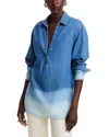 Kobi Halperin Whit Denim Blouse - Exclusive In Indigo
