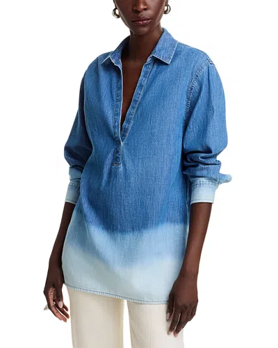 Kobi Halperin Whit Denim Blouse - Exclusive In Indigo