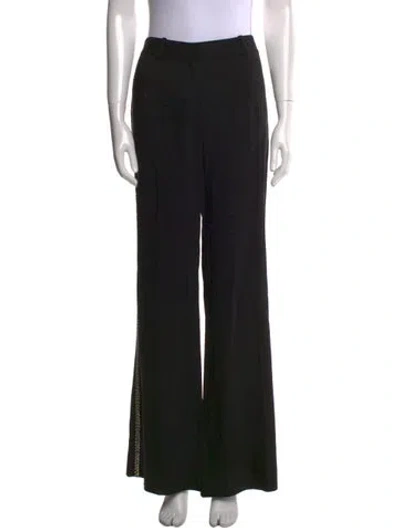 Pre-owned Kobi Halperin Wide Leg Pants In Black