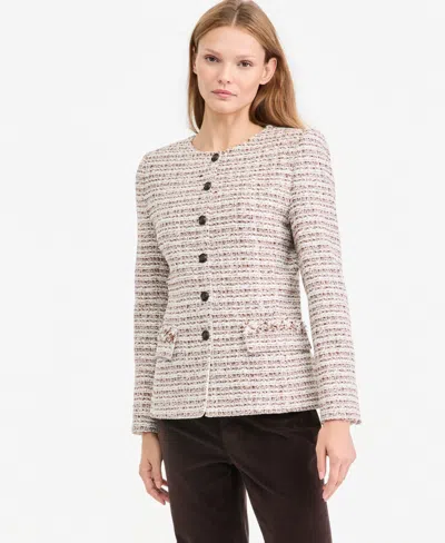 Kobi Halperin Women's Addison Tweed Lined Jacket In Multi