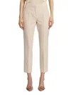 Kobi Halperin Women's Alexi Twill Crop Cigarette Pants In Canvas