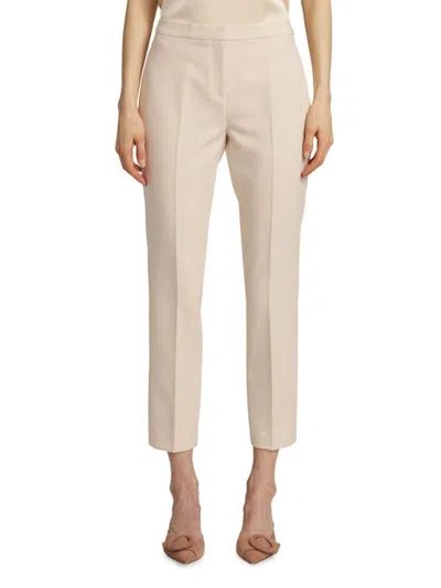 Kobi Halperin Women's Alexi Twill Crop Cigarette Pants In Canvas