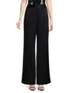 Kobi Halperin Women's Andi Pleated Wide-leg Pants In Black