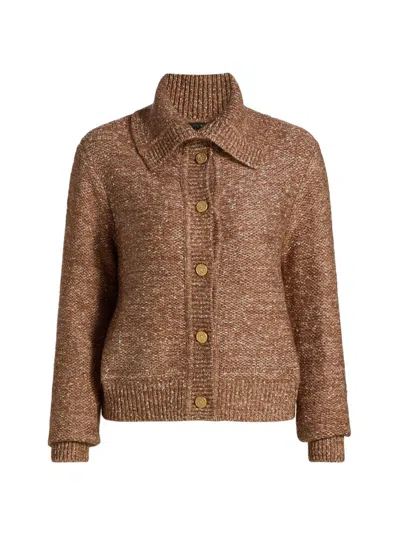 Kobi Halperin Women's Armand Speckled Cardigan In Brown