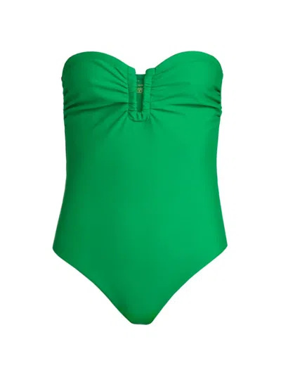 Kobi Halperin Women's Becca Strapless One-piece Swimsuit In Spearmint