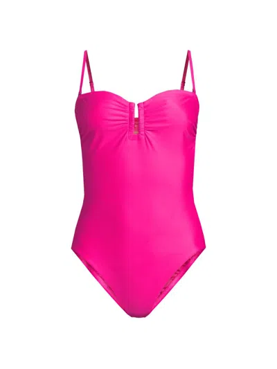 Kobi Halperin Women's Becca Strapless One-piece Swimsuit In Pink