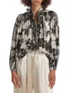 Kobi Halperin Women's Boden Abstract Silk-blend Blouse In Multi
