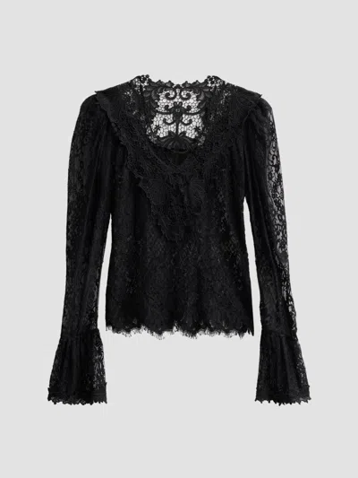 Kobi Halperin Women's Callie Lace Blouse In Black