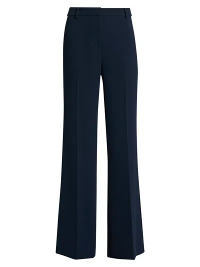 Kobi Halperin Women's Cecilia Crepe Pants In Blue