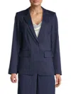 Kobi Halperin Cherrie Linen Blend Blazer In Navy