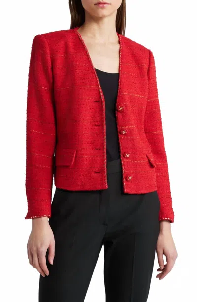 Kobi Halperin Women's Clara Jacket In Scarlet In Neutral