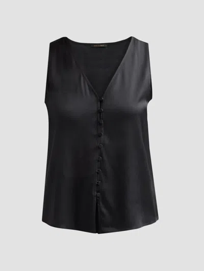 Kobi Halperin Women's Colette Silk-blend Sleeveless Blouse In Black