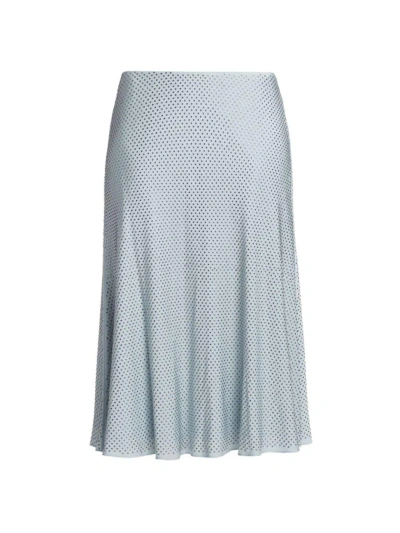 Kobi Halperin Women's Dallas Crystal-embellished Silk-blend Skirt In Chambre