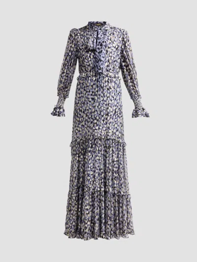 Kobi Halperin Women's Dana Animal-print Maxi Dress In Black