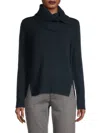 Kobi Halperin Dawson Turtleneck Cashmere Sweater In Sea Moss