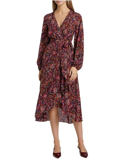 Kobi Halperin Women's Dorothy Paisley Wrap Dress In Multi