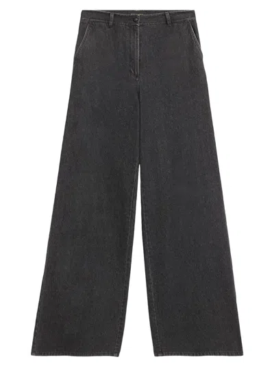 Kobi Halperin Women's Effie High-rise Wide-leg Pants In Black
