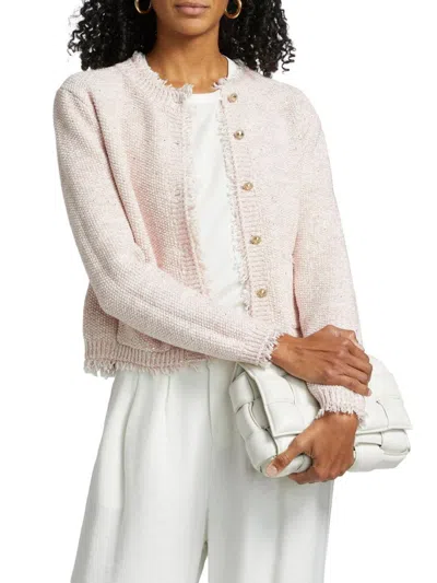 Kobi Halperin Women's Emorie Moss-stitch Stretch-cotton Sweater In Multi