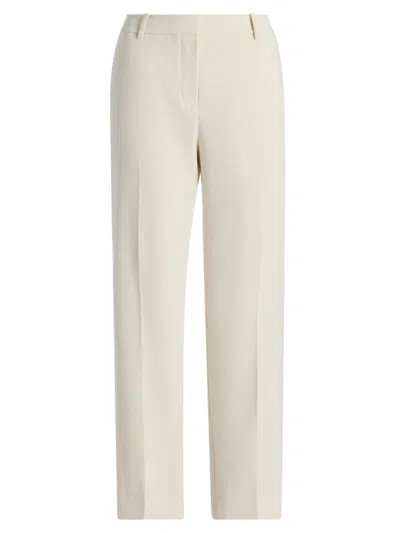 Kobi Halperin Women's Gloria Crepe Straight-leg Pants In Neutral