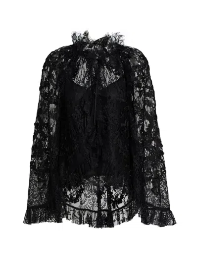 Kobi Halperin Women's Harmony Lace Blouse In Black