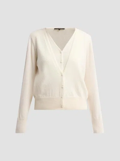 Kobi Halperin Women's Heather Cashmere Layered Sweater In Ivory
