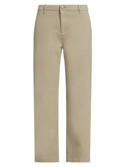 Kobi Halperin Women's Hope Stretch-cotton Straight-fit Pants In Brown