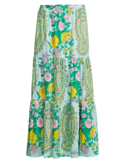 Kobi Halperin Women's Jeanette Printed Maxi Skirt In Multi