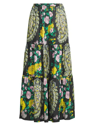 Kobi Halperin Women's Jeanette Printed Maxi Skirt In Multi