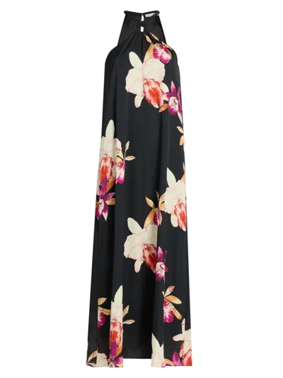 Kobi Halperin Women's Jennie Halterneck Maxi Dress In Black