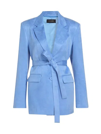 Kobi Halperin Women's Jessi Tie-waist Blazer In Blue