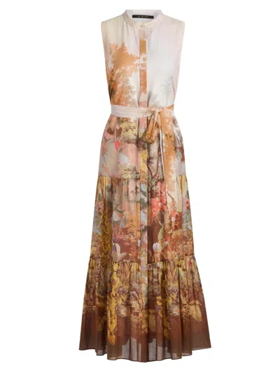 Kobi Halperin Women's Jill Edens Valley Sleeveless Midi-dress In Multi