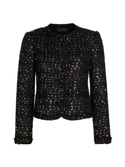 Kobi Halperin Women's Jordan Metallic Knit Jacket In Multi