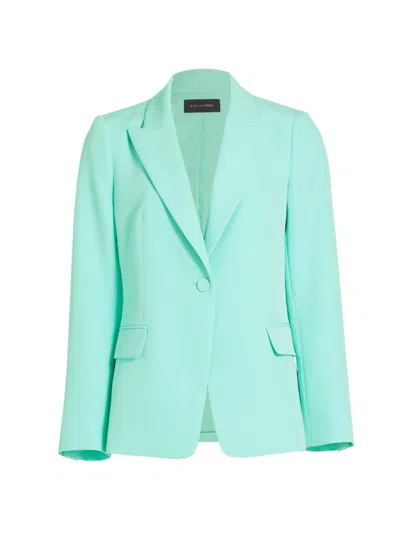 Kobi Halperin Women's Jordi Milano Twill Blazer In Aqua