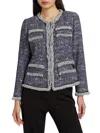Kobi Halperin Keaton Jacket In Twilight Multi In Gray