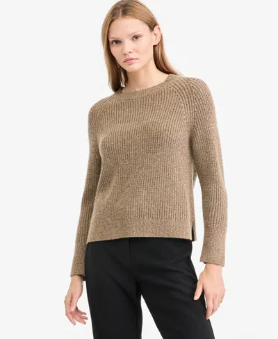 Kobi Halperin Women's Kimberly Ribbed-knit Crewneck Sweater In Nude