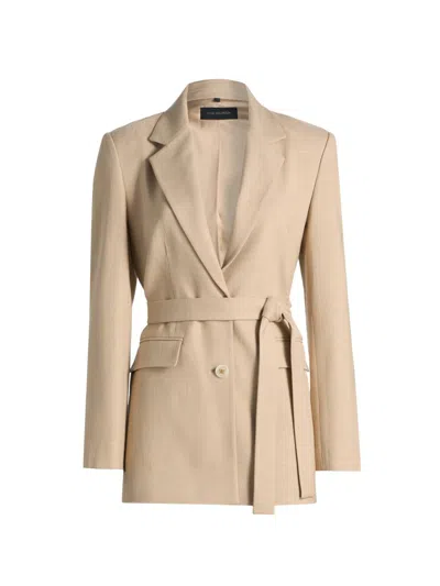 Kobi Halperin Kyla Belted Jacket In Neutral