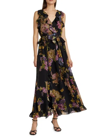 Kobi Halperin Women's Lesley Floral Ruffled Maxi Dress In Multi