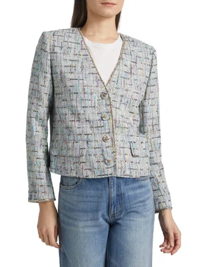 KOBI HALPERIN WOMEN'S LILY TWEED CROP JACKET