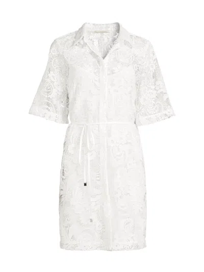 Kobi Halperin Women's Mackenzie Lace Minidress In White