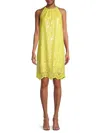 Kobi Halperin Women's Maya Sequined Lace Sheath Dress In Orange