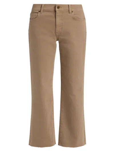 Kobi Halperin Women's Mika Crop Mid-rise Pants In Brown
