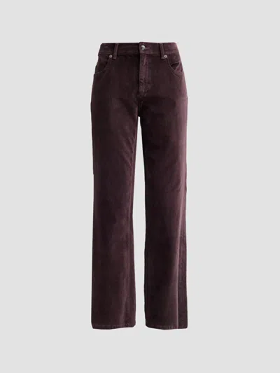 KOBI HALPERIN WOMEN'S RUBY STRETCH-VELVET PANTS