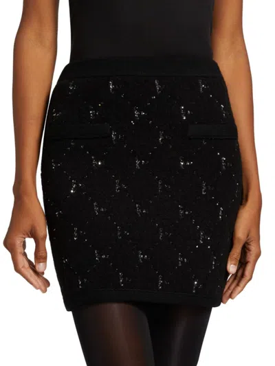 Kobi Halperin Women's Salem Embellished Knit Miniskirt