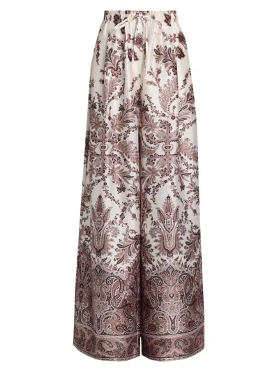 Kobi Halperin Women's Selena Printed Twill Pants In Multi