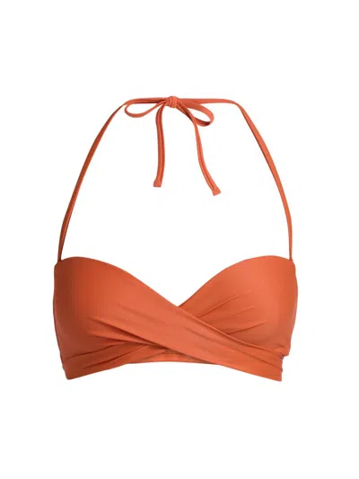 Kobi Halperin Women's Sesil Bikini Top In Brown