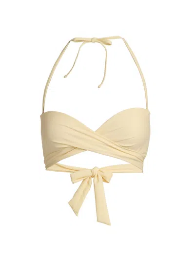 Kobi Halperin Women's Sesil Bikini Top In Neutral